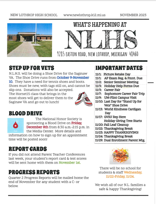 November Newsletter